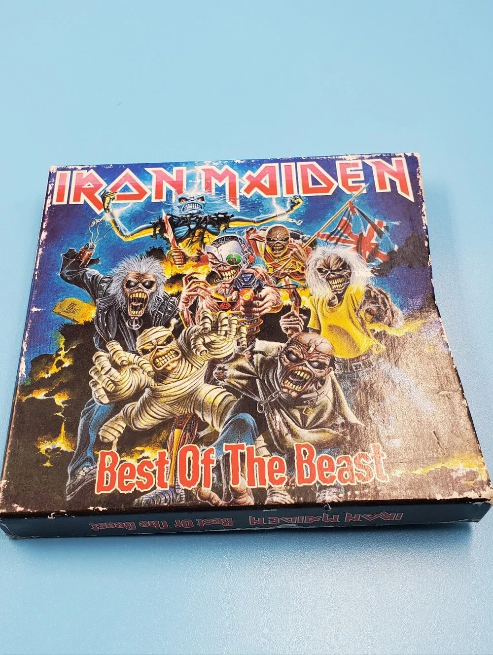 Iron Maiden Triple Pack  LOT of 3 CDs + Inserts (Read Description) (**)